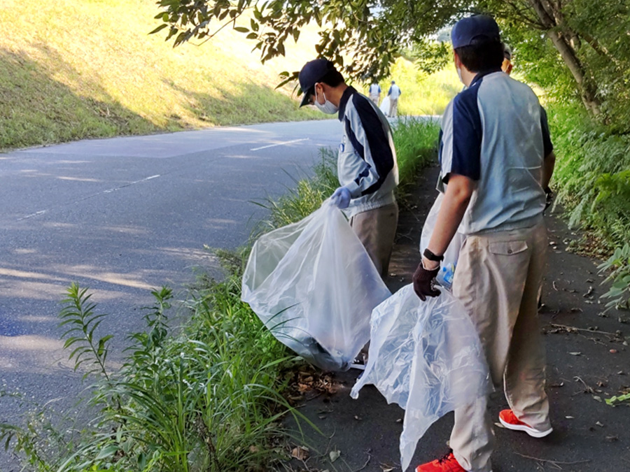 画像：環境負荷低減の取り組み