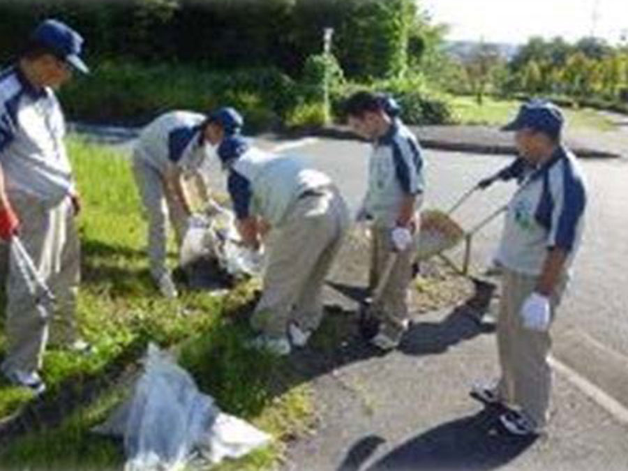 画像：環境負荷低減の取り組み